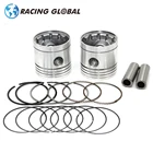 ALCON-фреза двигателя большой яркости M72 24HP 750cc поршни двигателя с кольцевым соединением 1 пара левый и правый Чехол для Bmw R12 R71 фреза