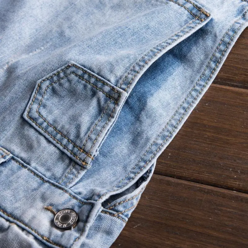 

5XL 6XL Plus Size Blue Ripped Jean Jumpsuit Long Cargo Jeans for Men Denim Bib Overall One Piece 2020 Korean Suspender Pants