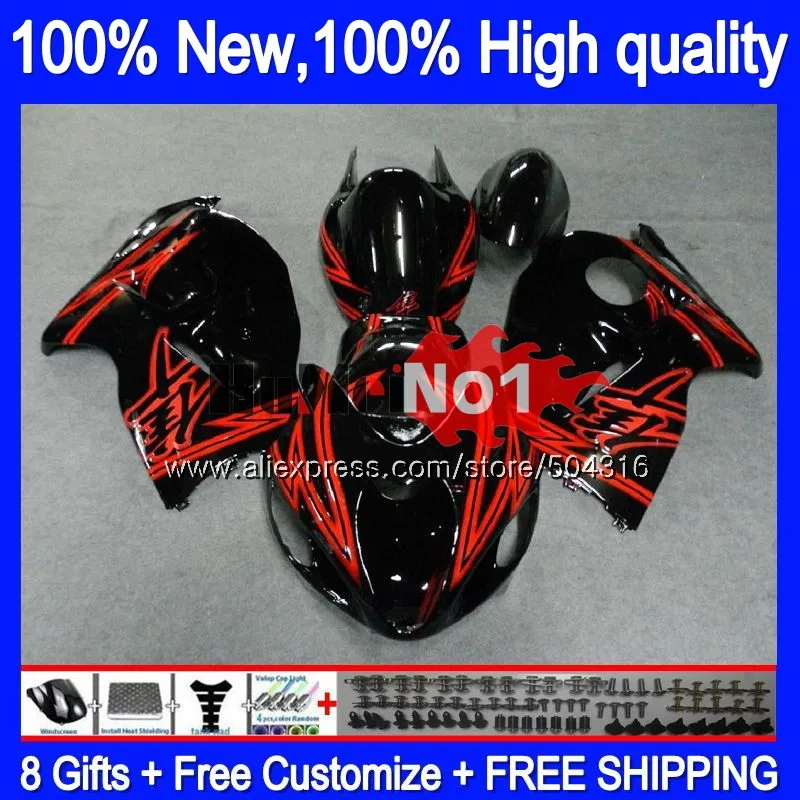 

GSXR-1300 For SUZUKI Hayabusa GSXR 1300 28MC.87 GSXR1300 2002 2003 2004 2005 2006 2007 96 02 03 04 05 06 07 Dark red Fairing