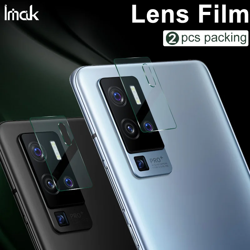 

2 шт., прозрачная пленка IMAK для объектива камеры Vivo X50 Pro Plus 5G X50 Pro 5G X30 X30 Pro 5G, пленка из закаленного стекла