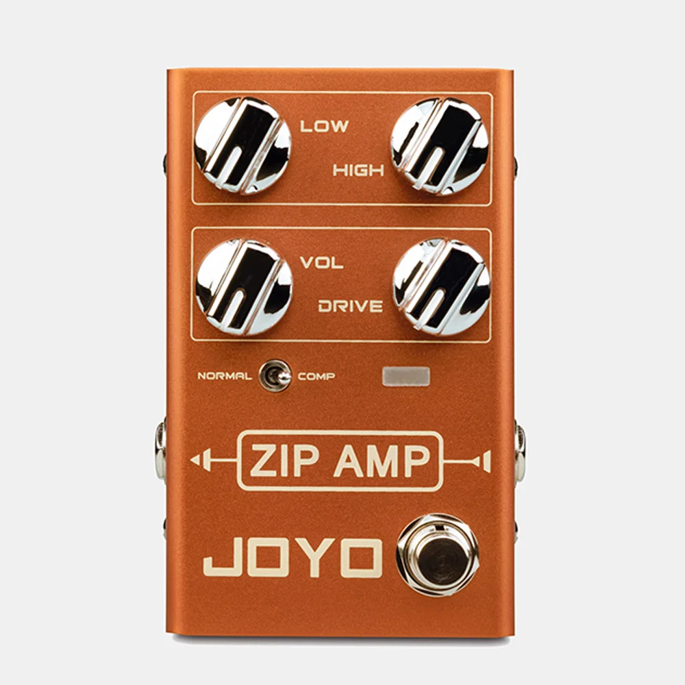 

JOYO R-04 ZIP AMP Pedal Effect, Strong Compression Overdrive Effect Pedal, True Bypass