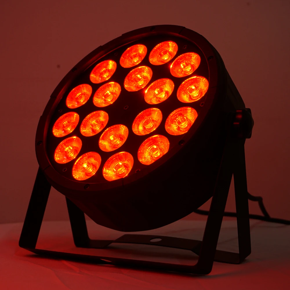Большой объектив 18x12 Вт светодиодный прожсветильник Тор Par RGBW 4 в 1 DMX512