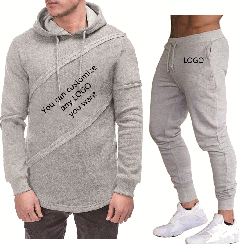 Новый мужской пуловер с возможностью нанесения логотипа на заказ повседневная