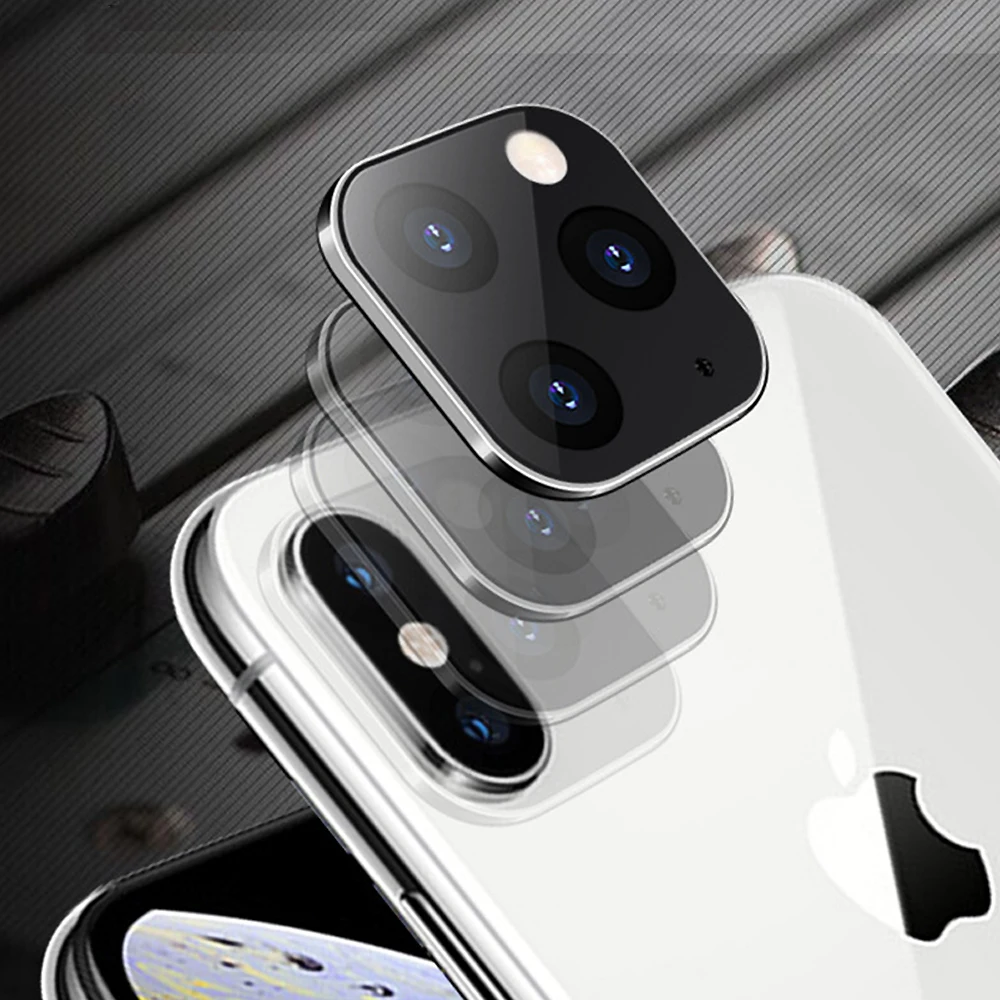 Алюминиевая защитная крышка для объектива iPhone X MAX с функцией замены секунд на