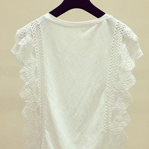 Женская одежда блузки для женщин 2019 короткий рукав 4XL плюс размер blusas однотонная