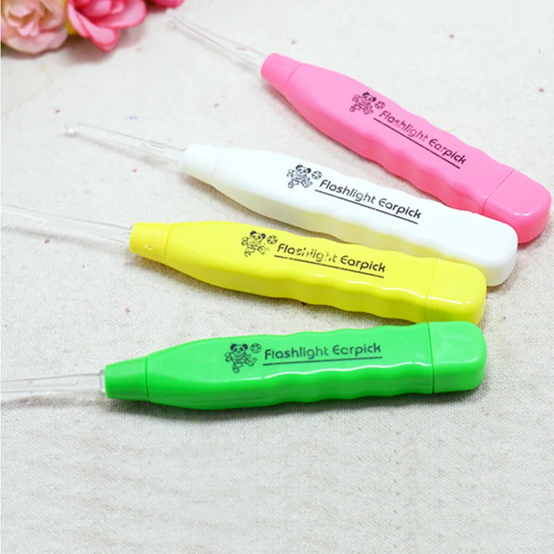 Luminous Baby Care Ear Syringe Tweezers Safe Cleaning Tool Household Safety Picking Tools Infant Daily | Мать и ребенок
