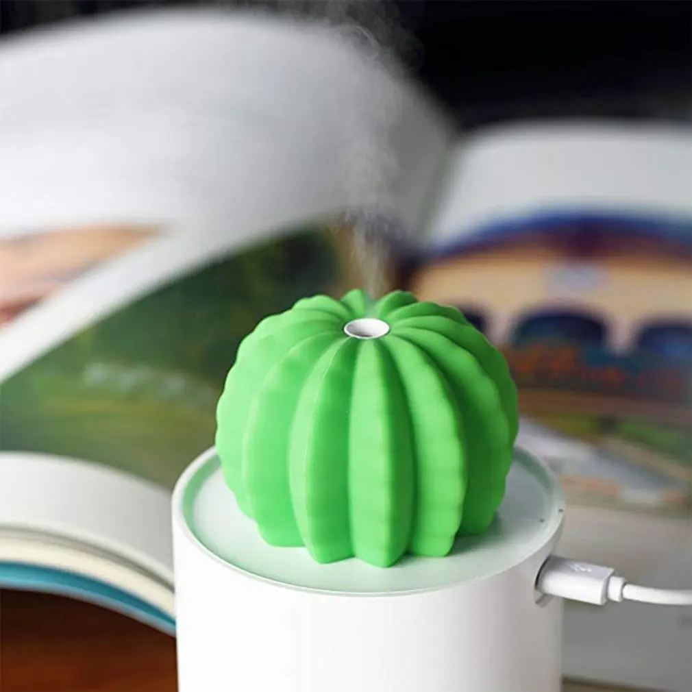 Creative Mini Usb Cactus Humidifier Desktop Ultrasonic Water Purifier Fairy Ball Hydrating | Бытовая техника