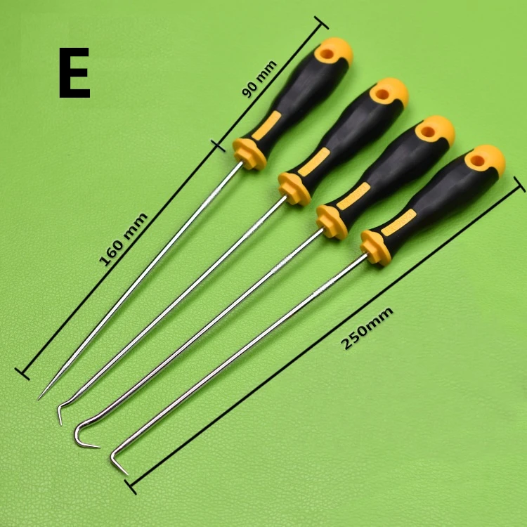 

4Pcs/set Car Pick and Hook Set Automotive O Ring Oil Seal Gasket Puller Remover Craft Hand Tool