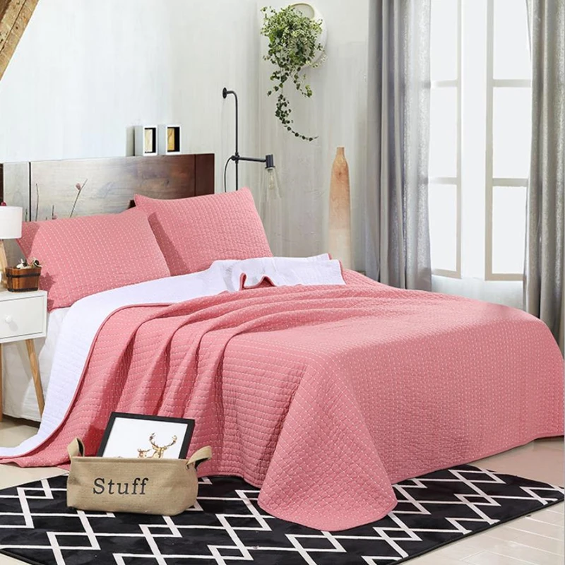 1 шт. постельное белье + 2 наволочки белый комплект постельного белья в горошек