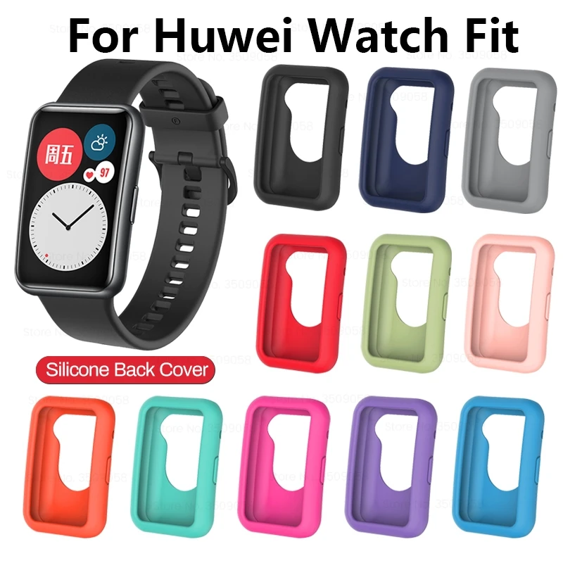 

Мягкий силиконовый защитный чехол из ТПУ для Huawei Watch Fit Edge, защитный бампер для Hauwei Fit, аксессуары для умных часов
