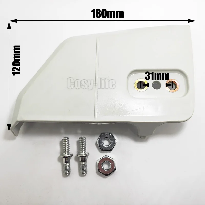 

Sprocket Cover Side Bar Stud Nut Kit for Stihl 017 018 021 023 025 MS170 MS180 MS210 MS230 MS250 Chainsaw Parts 1123 640 1705