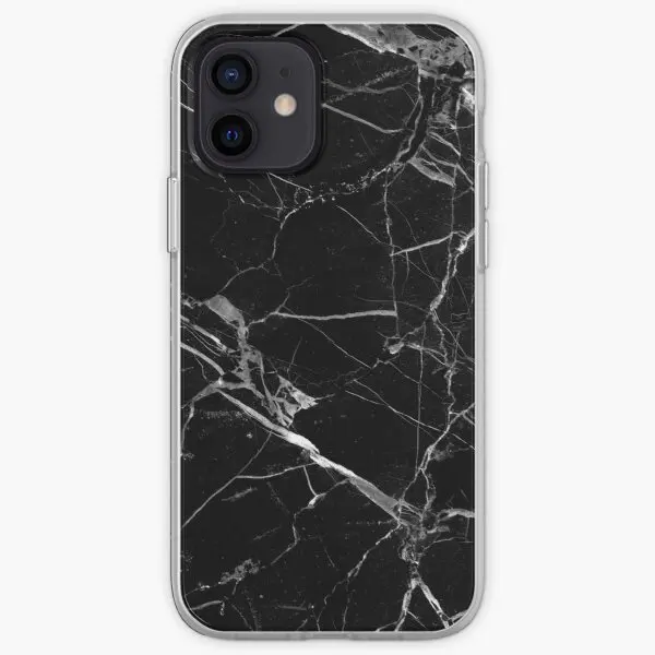 

BLACK MARBLE Phone Case for iPhone 11 12 13 Pro Max Mini X XS XR Max 6 6S 7 8 Plus 5 5S SE Pattern TPU Dog Photos Fashion Print
