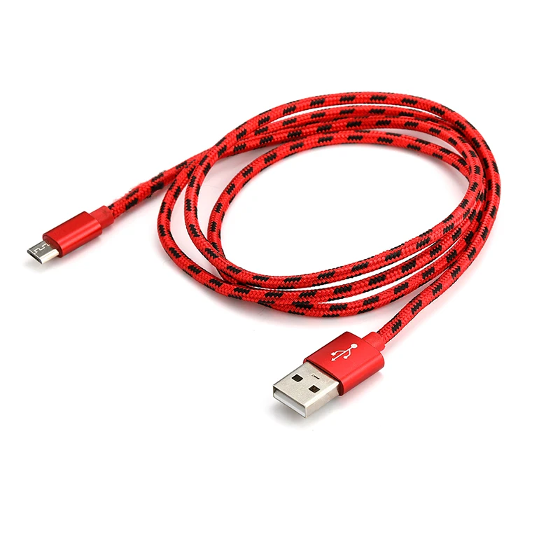 2 м микро USB кабель Быстрая зарядка USB кабель для передачи данных для samsung S6 S7 Xiaomi 4X LG huawei Android мобильный телефон usb кабель для зарядки