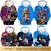2021 spring and autumn children clothing stars hoodie sweatshirt baby kids boys and girls clothes cartoon 3d long sleeve fashion