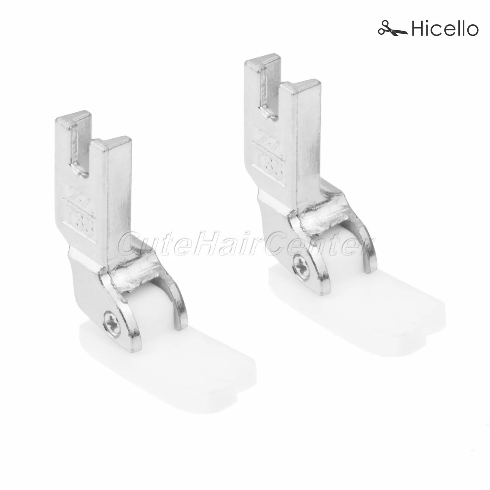 2 шт. швейная машина для ног/ног # T35 металл + пластиковые навесные молнии подходят