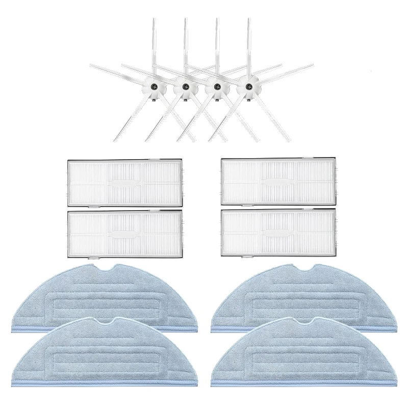 

Сменные детали для Xiaomi Roborock S7 T7S T7 Plus, фильтр НЕРА, боковая щетка, насадка на швабру