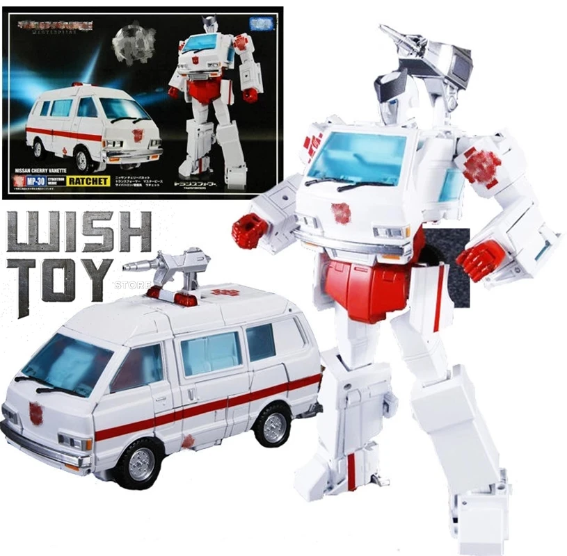 Трансформер Шедевр MP30 MP-30 KO Версия Рэтчет MP27 MP-27 Айронхайд Аниме Фигурка-робот Коллекция Подарки Игрушки.