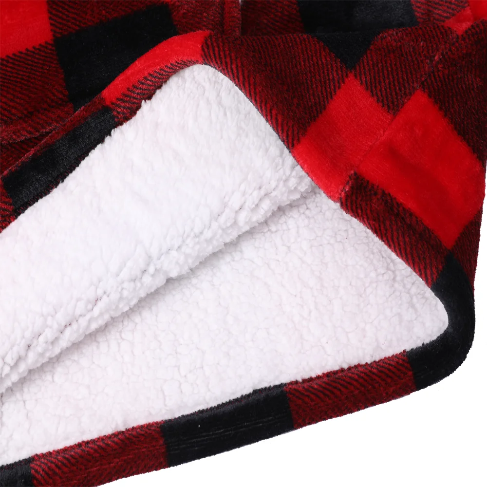 Sudadera con capucha de microfibra para mujer, manta de invierno de gran tama&ntilde;o, suave, c&aacute;lida y gruesa, jersey de felpa, bata, manta de lana, mantas para vestir-4