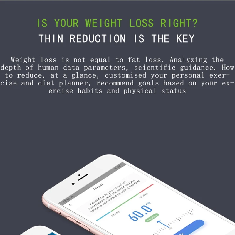 

Bluetooth Scales Body Weight Bathroom Scale Smart Backlit Display Scale Body Weight Water Muscle Mass BMI