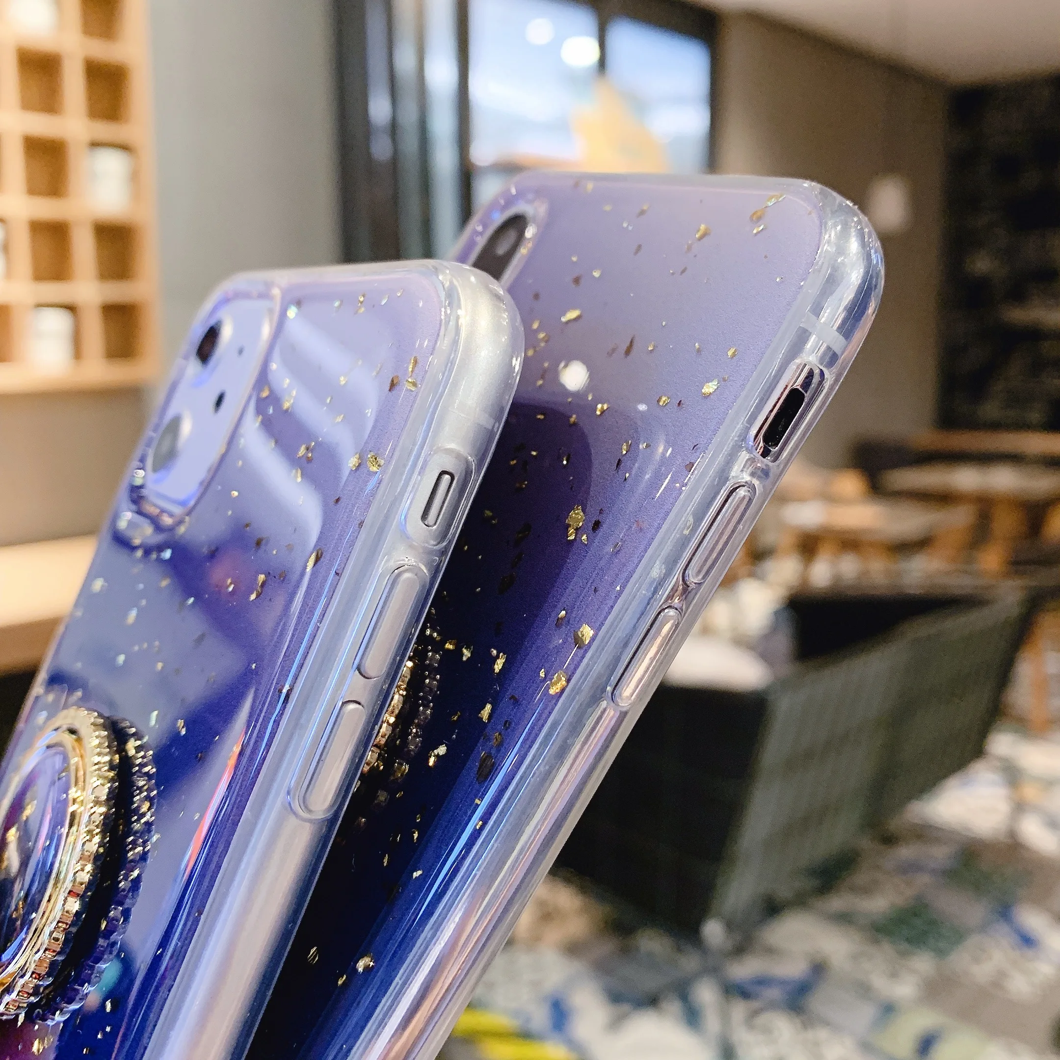 Блестящий Магнитный чехол для телефона Apple iPhone X XR XS 11 Pro Max 8 7 6S 6 Plus роскошный с