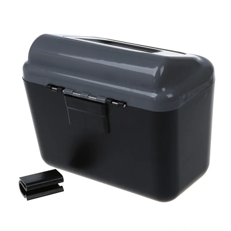 Mini Auto Car Vehicle Trash Rubbish Can Garbage Dust Case Holder Box Bins Gray | Дом и сад