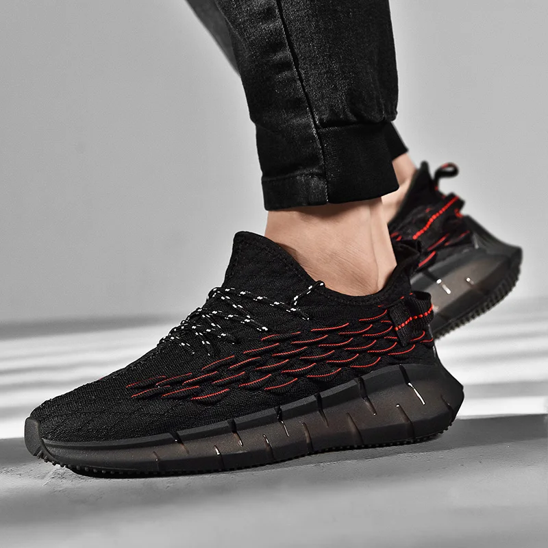 

Men's Running Shoes Male Sneakers for Men Breathable Fitness Trainer Sport Run Shoes Jogging Athletic Shoes Zapatillas 2021