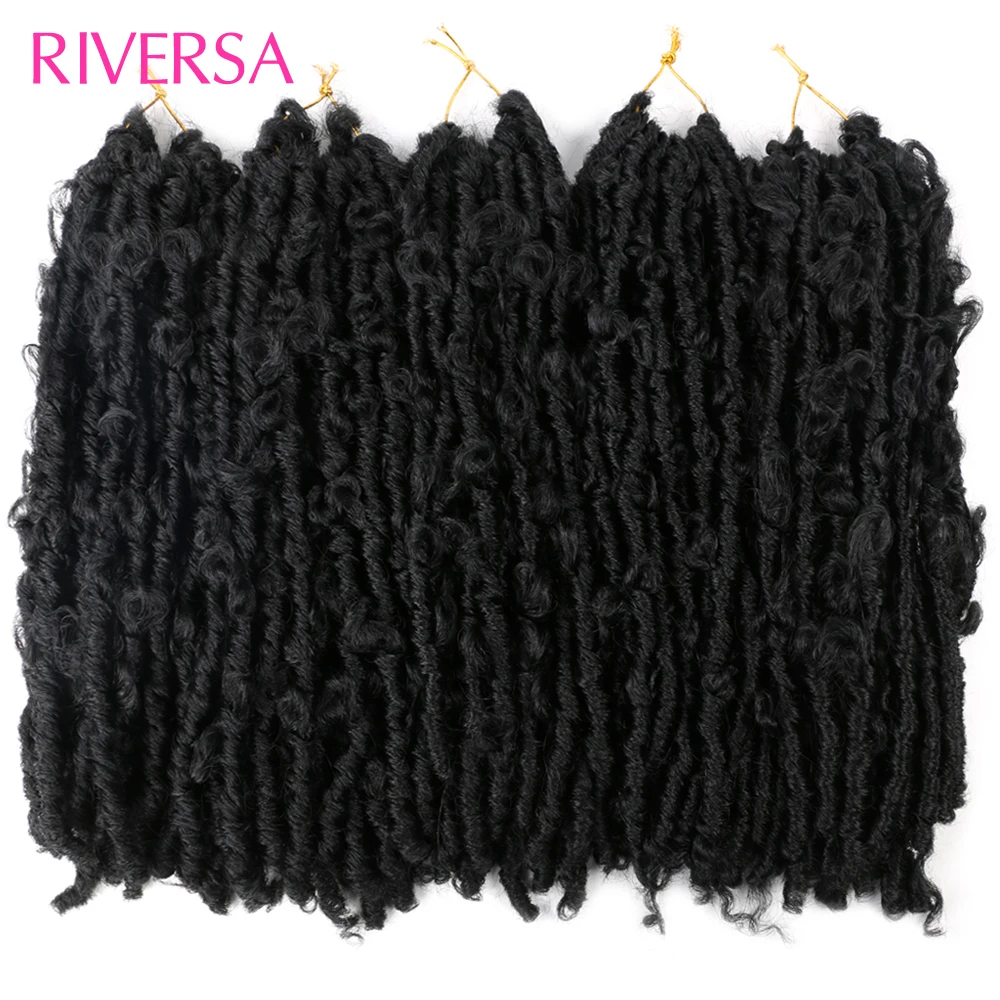 Бабочка Locs вязание крючком 18/24 "Бабочки косы мягкого натурального