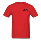 Студенческие футболки с принтом любовь, оружие Lil, модные красные футболки, 100% хлопок, топы на заказ, футболка, забавные Дизайнерские мужские футболки