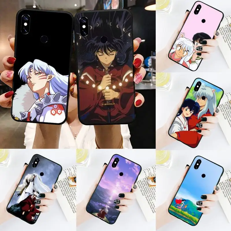 

Anime Inuyasha Sesshoumaru Higurash Phone Case For Xiaomi Redmi Note 4 4x 5 6 7 8 pro S2 PLUS 6A PRO
