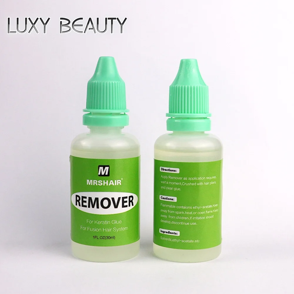 LUXY красоты 2 бутылки клея расплава для снятия Горячая наращивание волос ногтей