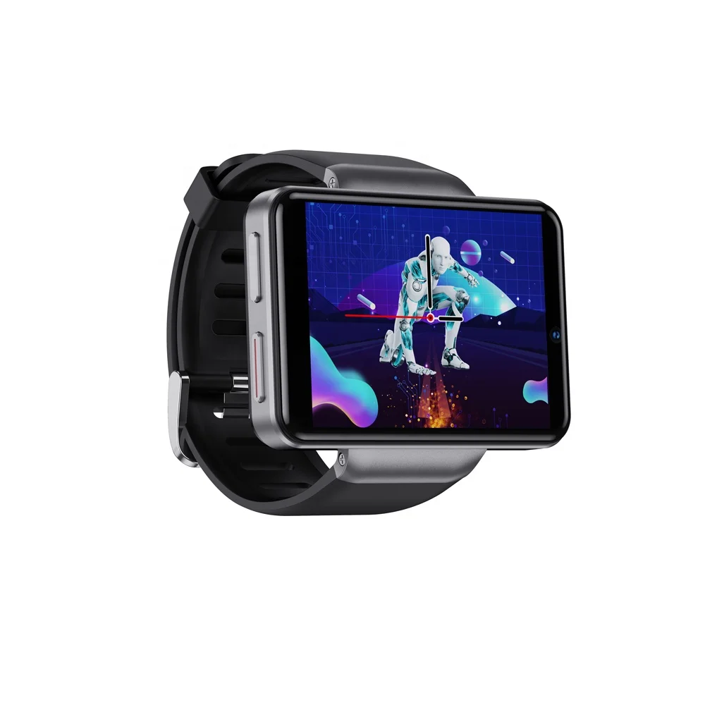 

DM101 4G LTE Android Smart Watch 2.4" Face ID 2000mAh 3GB 32GB Dual Camera GPS Bluetooth Smartwatch PK DM100