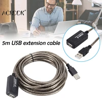usb extension cable durable convenience fast data transfer adapter cord for home keyboard and more df