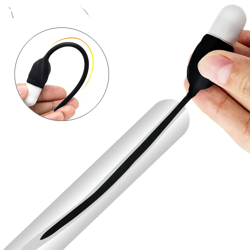 Мужской уретральный вибратор катетер для пениса секс игрушка/пробка Мужская