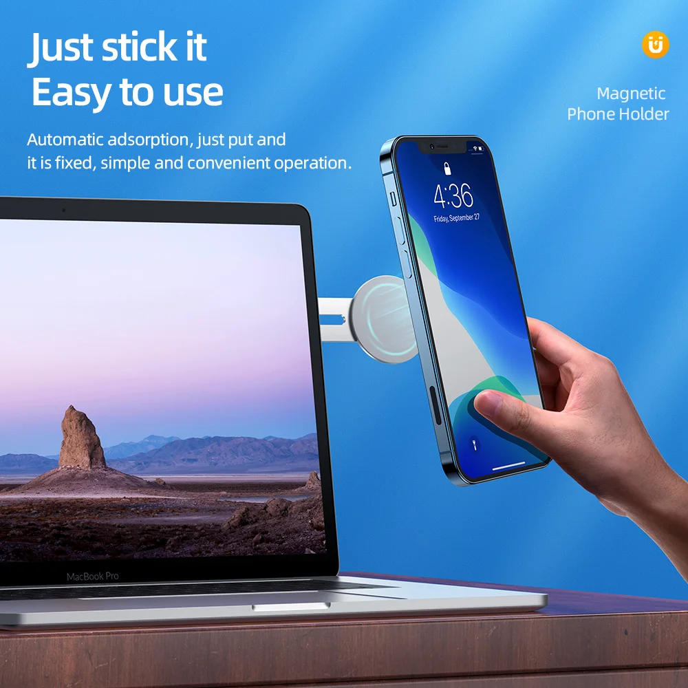 магнитный держатель hoco для iphone 12 pro