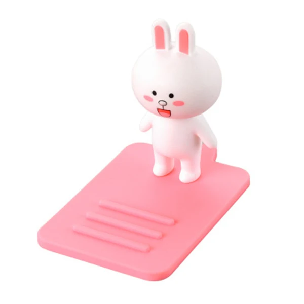 H Милый Медведь Кролик подставка для телефона Kawaii Мультфильм Поддержка мобильного телефона держатель стенд планшеты Настольный держатель дизайн Высокое качество держатель - Цвет: H