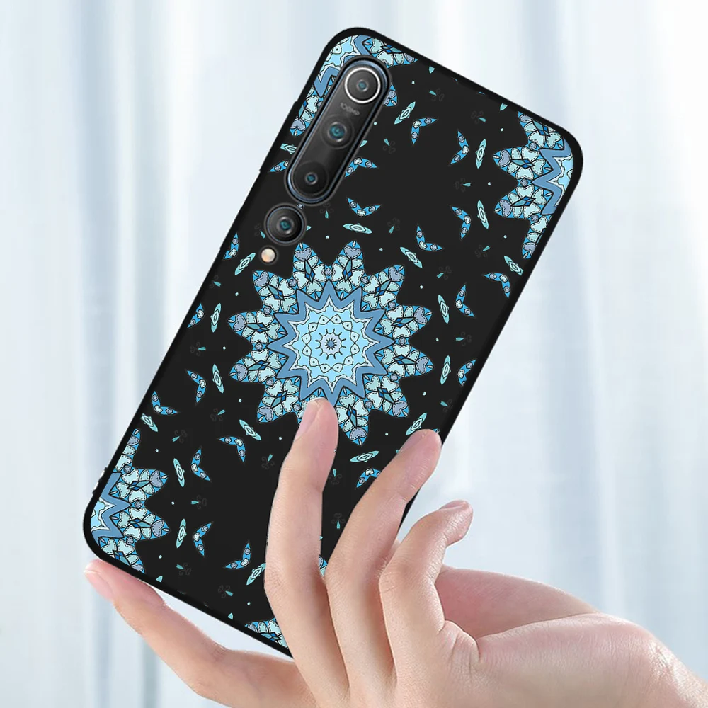 

Mandala Case For Xiaomi Redmi Note 10 9 8 7 9T 8T Pro MAX 9A K40 MI Note 11 10 9 10T Pro SE F3 X3 Soft Silicone TPU Phone Fundas