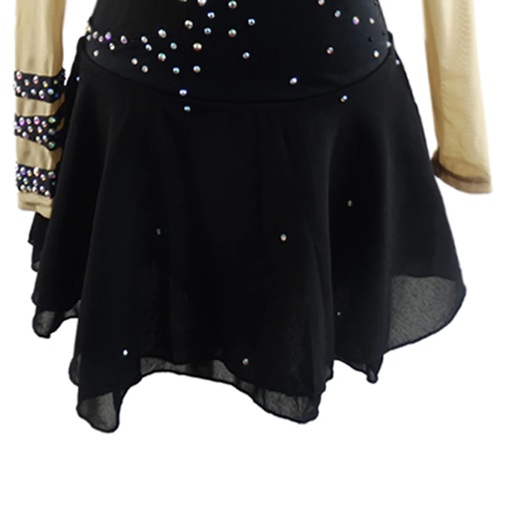 Платье для фигурного катания женщин и девочек платье костюм гимнастики на заказ