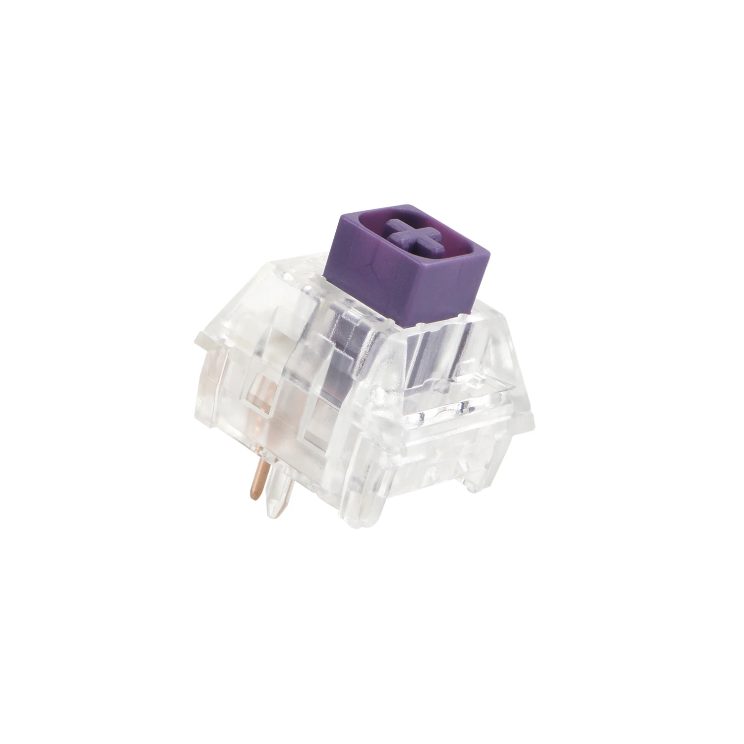 

Novelkey Kailh Box royal royals crystal Switch 5 pins RGB SMD Purple Switches Dustproof Switch For Mechanical keyboard