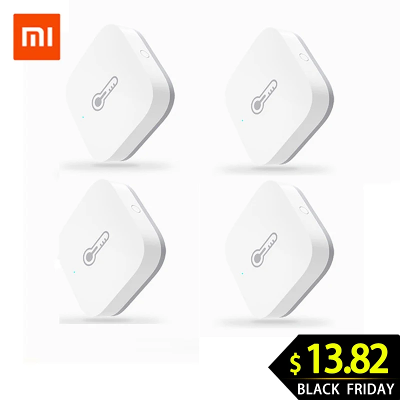 AQara умная температура Hu mi dity сенсор ZigBee Wifi беспроводная работа с умным домом mi jia mi home App