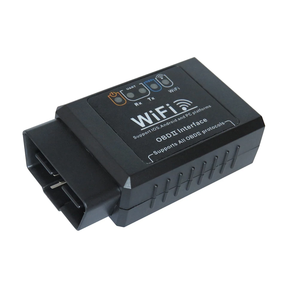 Фото Диагностический сканер V1.5 WiFi ELM327 OBD2 с чипом PIC18F25K80, ELM 327 V 1.5 OBD 2 ii, считыватель кодов неисправностей для автомобилей, совместимый с iOS и Android. №4