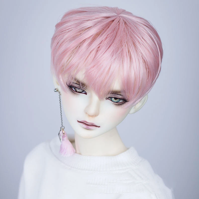 Волосы Allaosify 15 Clolors короткие прямые волосы парик для куклы 1/3 1/4 1/6 Bjd|Куклы| |