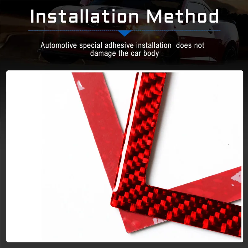 

Car Accessories Interior Decoration Carbon Fiber Stickers For Lexus RX350 450h 2010-2012 Air Conditioner Outlet