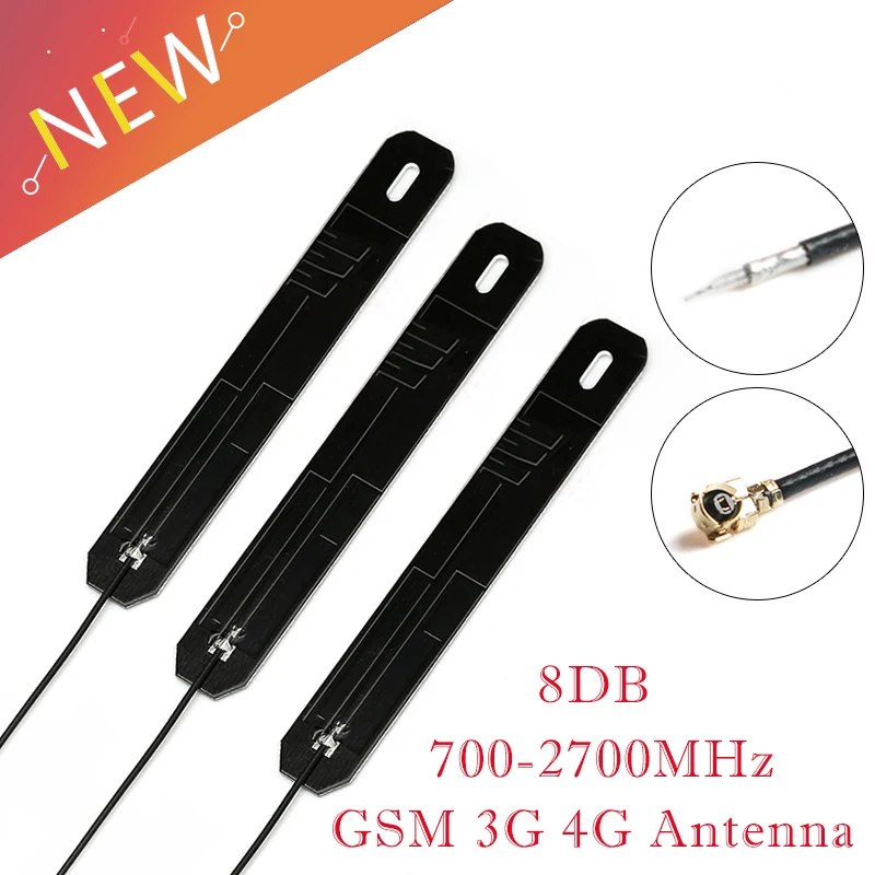 Встроенная антенна GSM 3G 4G 8 дБ IPEX интерфейс внутренняя печатная плата 700 2700 МГц с 12