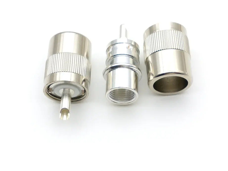 UHF Male PL259 Plug Solder for RG8 RG213 LMR400 Cable Connector adapter New | Обустройство дома
