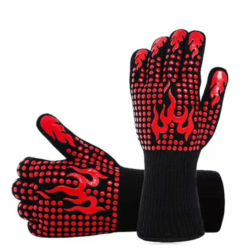 Термостойкие перчатки мягкие Нескользящие моющиеся удобные поглощающие талию