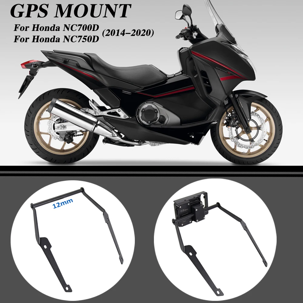 nowość dla Honda NC700D NC750D Motocyklowa ładowarka USB Uchwyt na telefon komórkowy Stojak Nawigacyjny NC700 D NC 750 2014-2020 2019