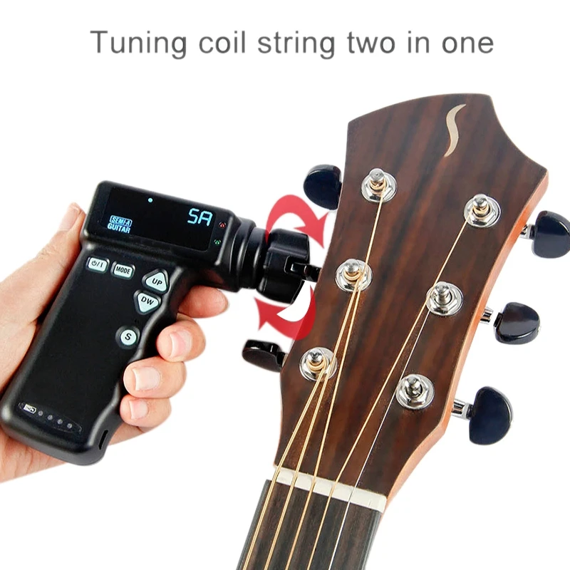 

Guitar WinderPortable Guitar TunerElectric WinderMusical InstrumentSmart String WinderGuitar Repair Equipment
