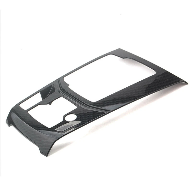 Углеродное волокно стиль ABS внутренняя коробка переключения передач Панель