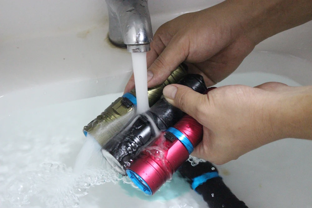 Светодиодный фонарь L2 для подводного плавания водонепроницаемый подводный