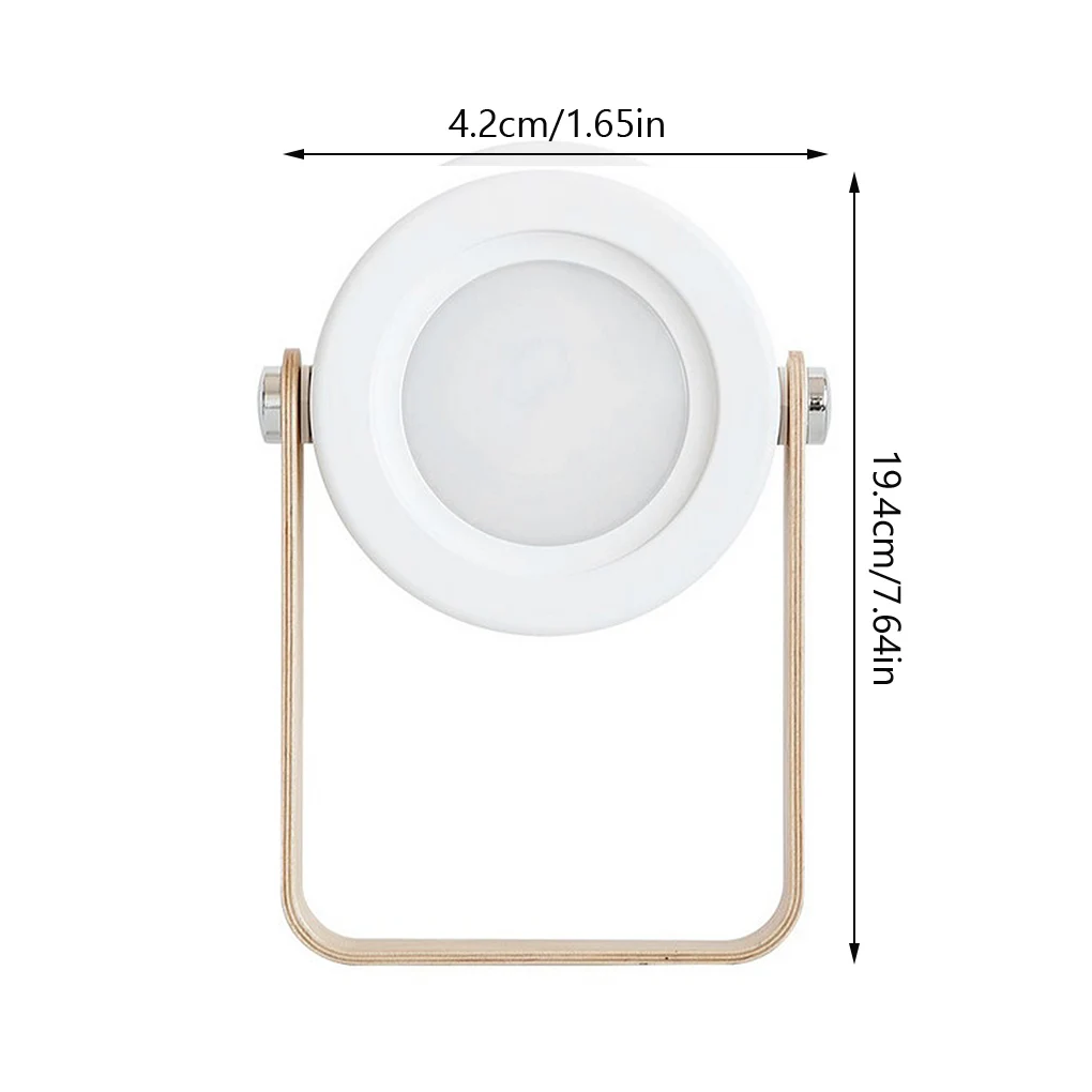

Reading Light Night Lamp Table Lantern Fine Workmanship Compact Size Rechargeable Telescopic Foldable Home Supplies Red